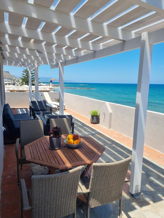 Astra Sea View Apartment, Sea Front Kokkini Hani Экстерьер фото